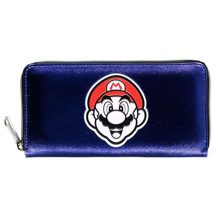 Nintendo Super Mario Summer Olympics Zip Around Wallet - Ginga Toys