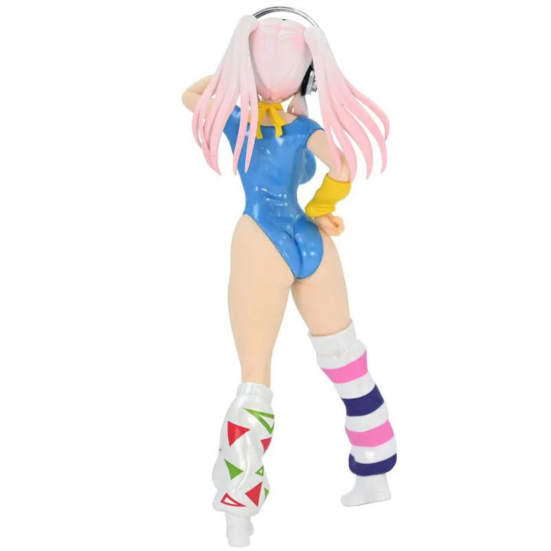 Nitroplus Super Sonico (1980's Blue Another Color Ver.) Concept Figure - Ginga Toys