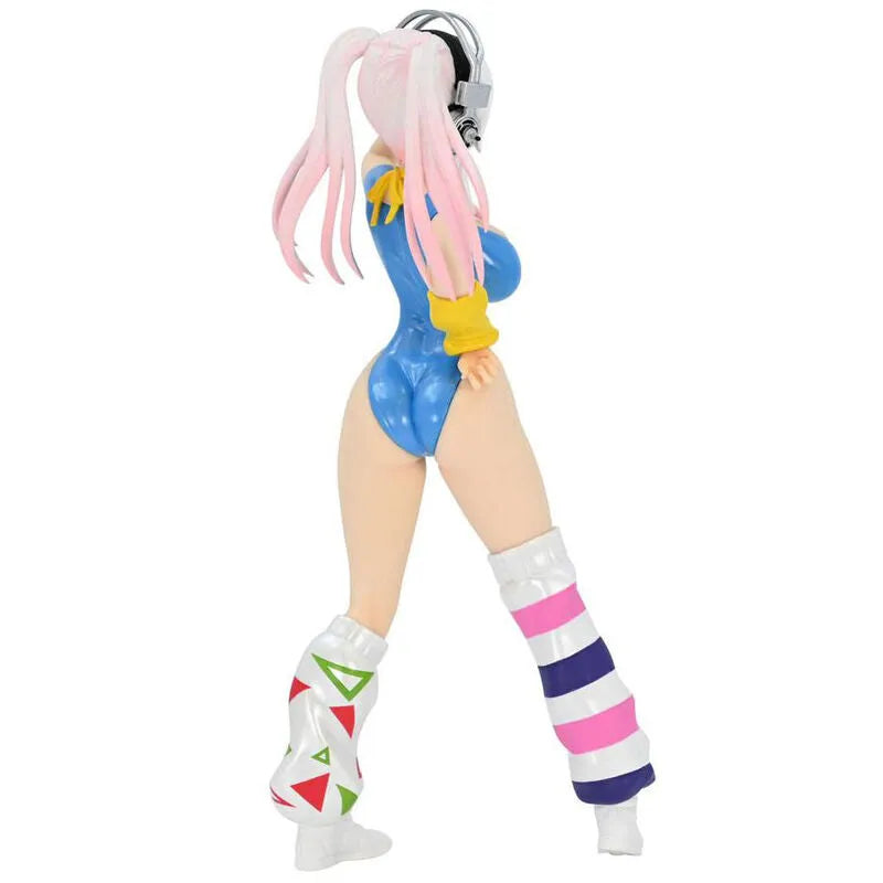 Nitroplus Super Sonico (1980's Blue Another Color Ver.) Concept Figure - Ginga Toys