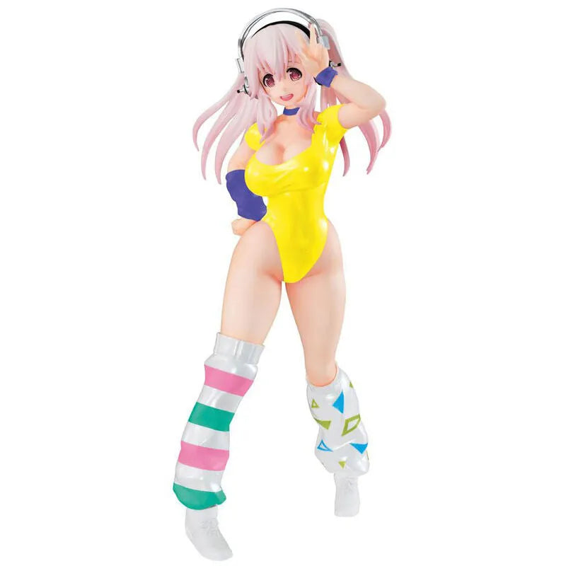 Nitroplus Super Sonico (1980's Yellow Another Color Ver.) Concept Figure - Ginga Toys