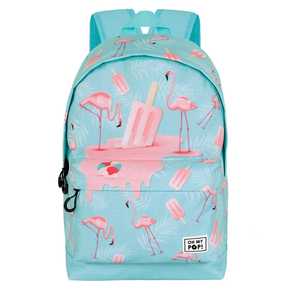 Oh My Pop! Flamingo Adaptable Backpack 44cm - Ginga Toys