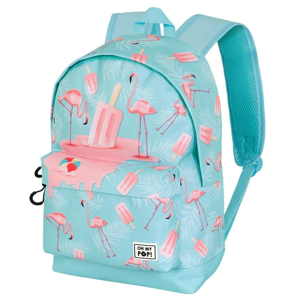 Oh My Pop! Flamingo Adaptable Backpack 44cm - Ginga Toys