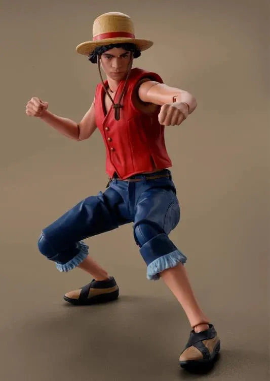 One Piece (A Netflix Series) S.H.Figuarts Monkey D. Luffy Action Figure - Ginga Toys