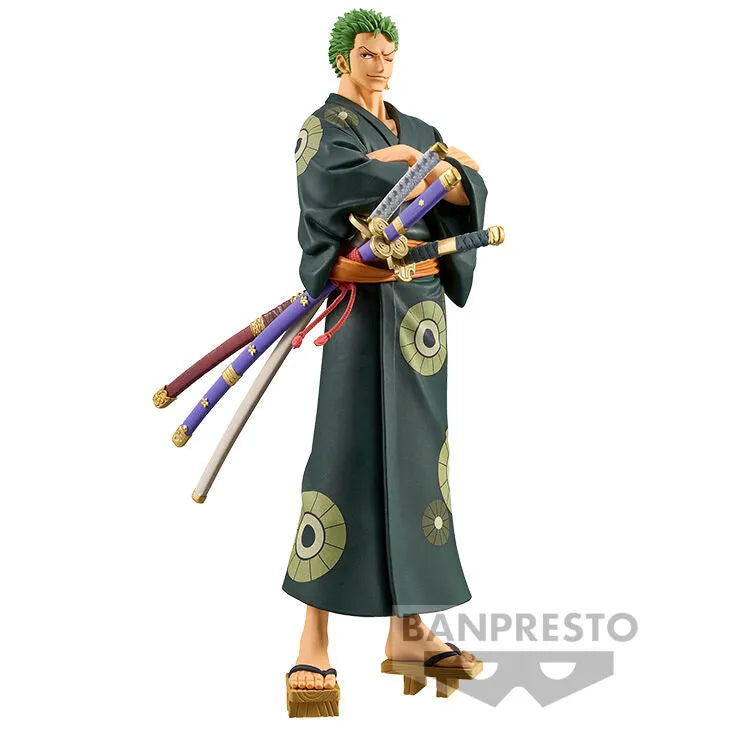 One Piece DXF The Grandline Series Wano Country Roronoa Zoro (Yukata Ver.) - Ginga Toys