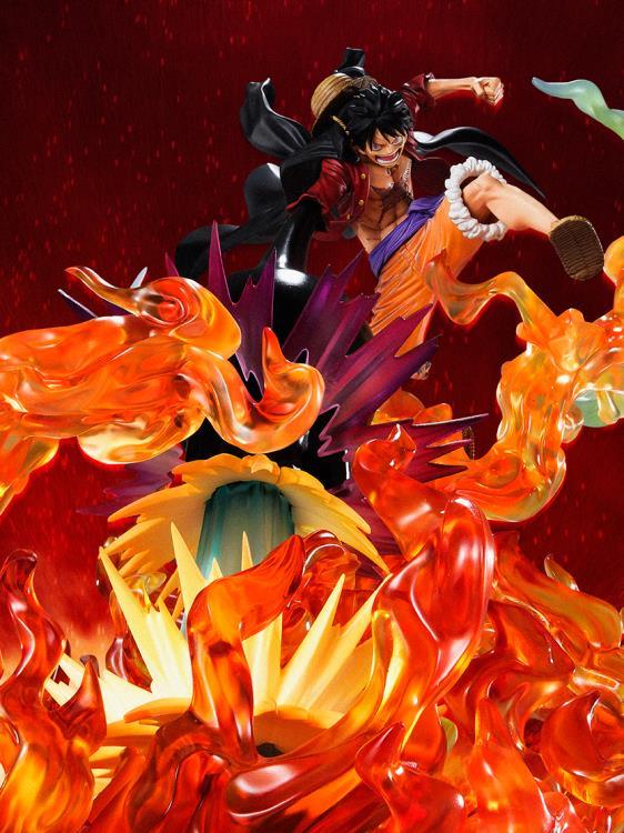 One Piece FiguartsZERO Monkey D. Luffy Red Roc Figure (Extra Battle Spectacle) - Furyu - Ginga Toys