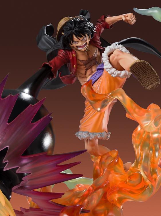 One Piece FiguartsZERO Monkey D. Luffy Red Roc Figure (Extra Battle Spectacle) - Furyu - Ginga Toys