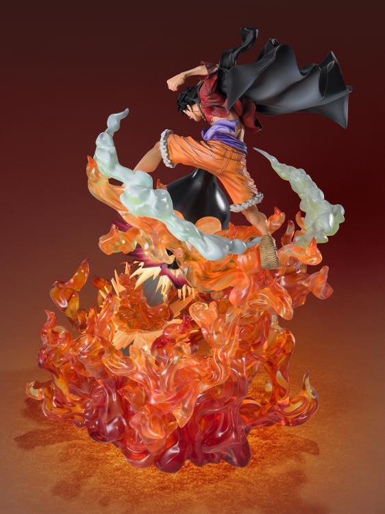 One Piece FiguartsZERO Monkey D. Luffy Red Roc Figure (Extra Battle Spectacle) - Furyu - Ginga Toys