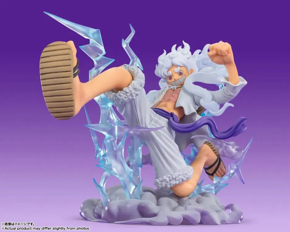 One Piece FiguartsZERO Super Battle Monkey D. Luffy (Gear 5) Figure - Ginga Toys