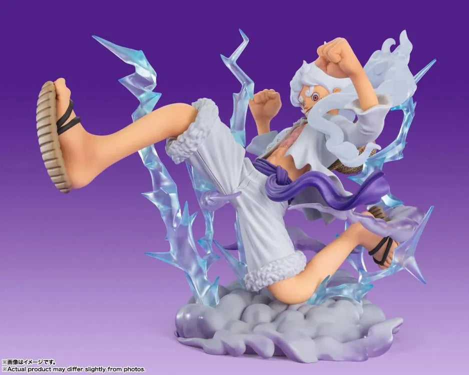 One Piece FiguartsZERO Super Battle Monkey D. Luffy (Gear 5) Figure - Ginga Toys