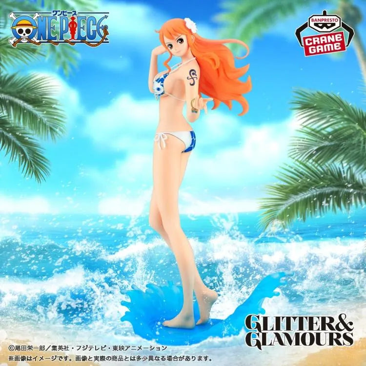 One Piece Glitter & Glamours Splash Style Nami Figure - Ginga Toys