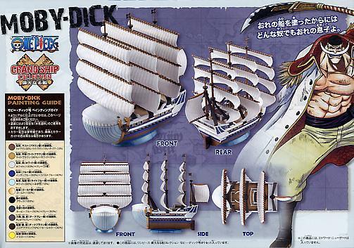 One Piece Grand Ship Collection Moby Dick Model Kit - Bandai Hobby - Ginga Toys