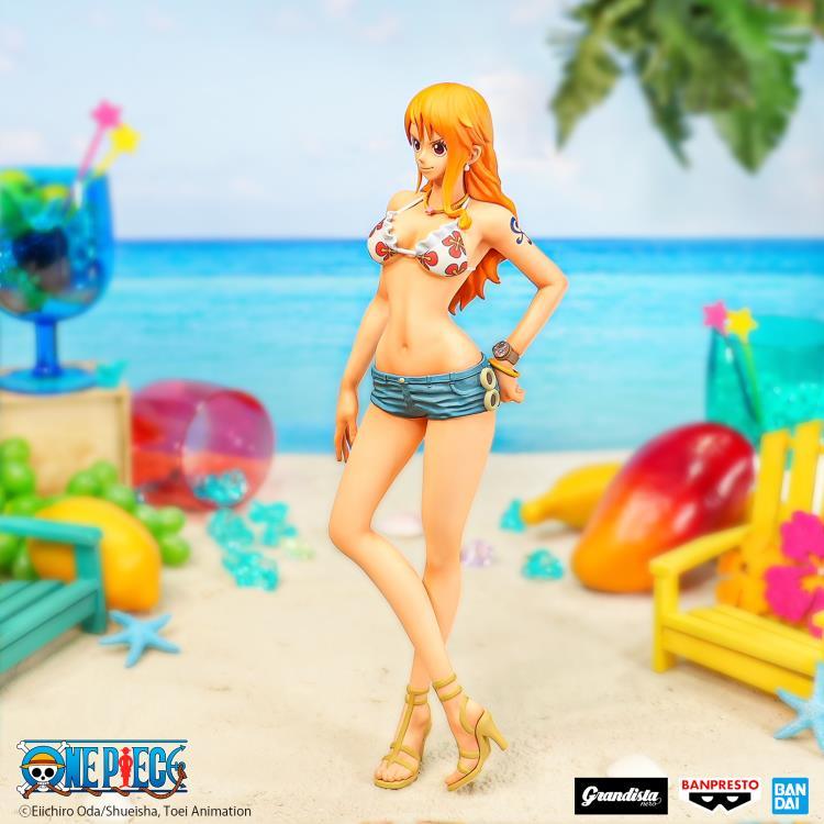 One Piece Grandista nero Nami Figure - Banpresto - Ginga Toys