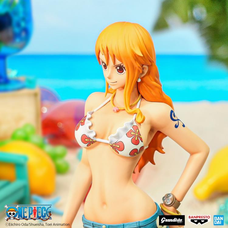 One Piece Grandista nero Nami Figure - Banpresto - Ginga Toys