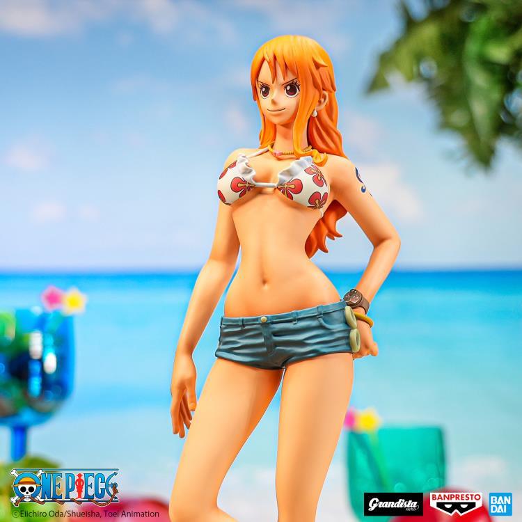 One Piece Grandista nero Nami Figure - Banpresto - Ginga Toys