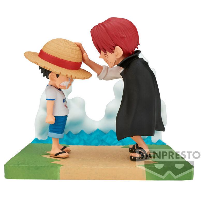 One Piece Log Stories Monkey D. Luffy & Shanks Figure - Banpresto - Ginga Toys