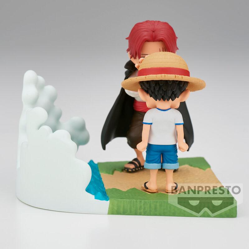 One Piece Log Stories Monkey D. Luffy & Shanks Figure - Banpresto - Ginga Toys