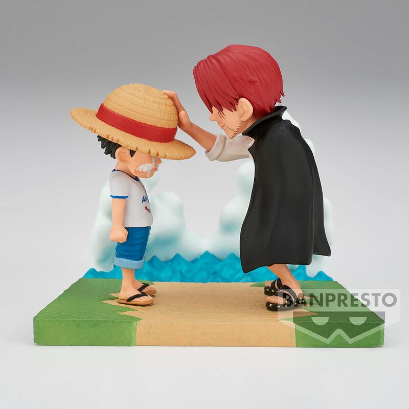 One Piece Log Stories Monkey D. Luffy & Shanks Figure - Banpresto - Ginga Toys