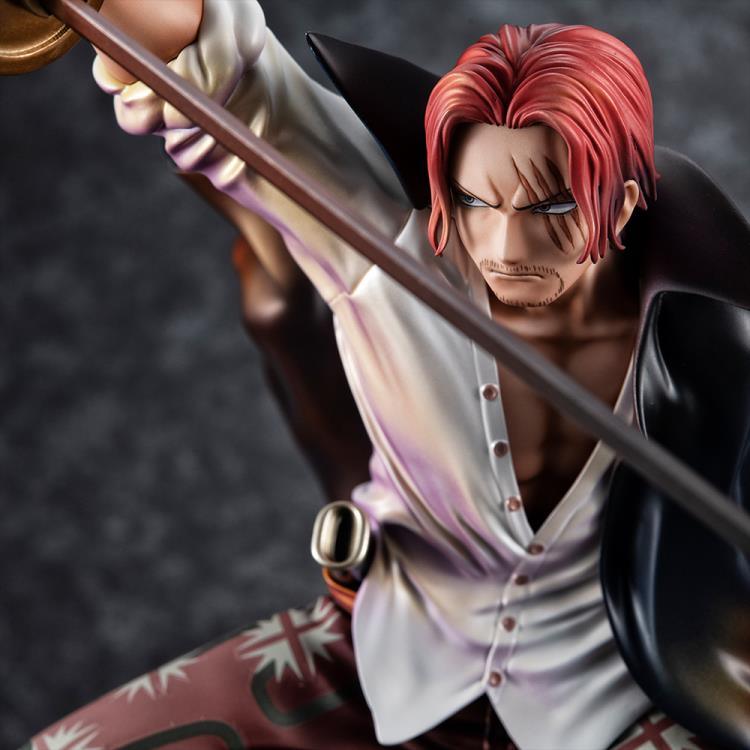 One Piece Portrait of Pirates Playback Memories “Red-haired” Shanks Figure - MegaHouse - Ginga Toys