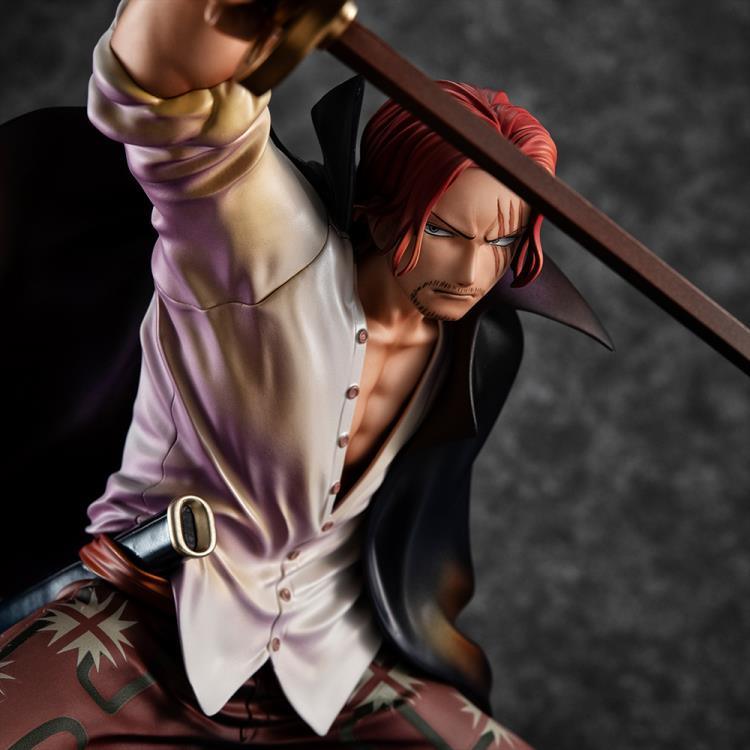 One Piece Portrait of Pirates Playback Memories “Red-haired” Shanks Figure - MegaHouse - Ginga Toys