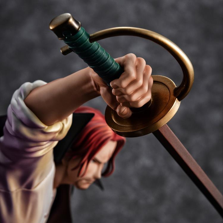 One Piece Portrait of Pirates Playback Memories “Red-haired” Shanks Figure - MegaHouse - Ginga Toys