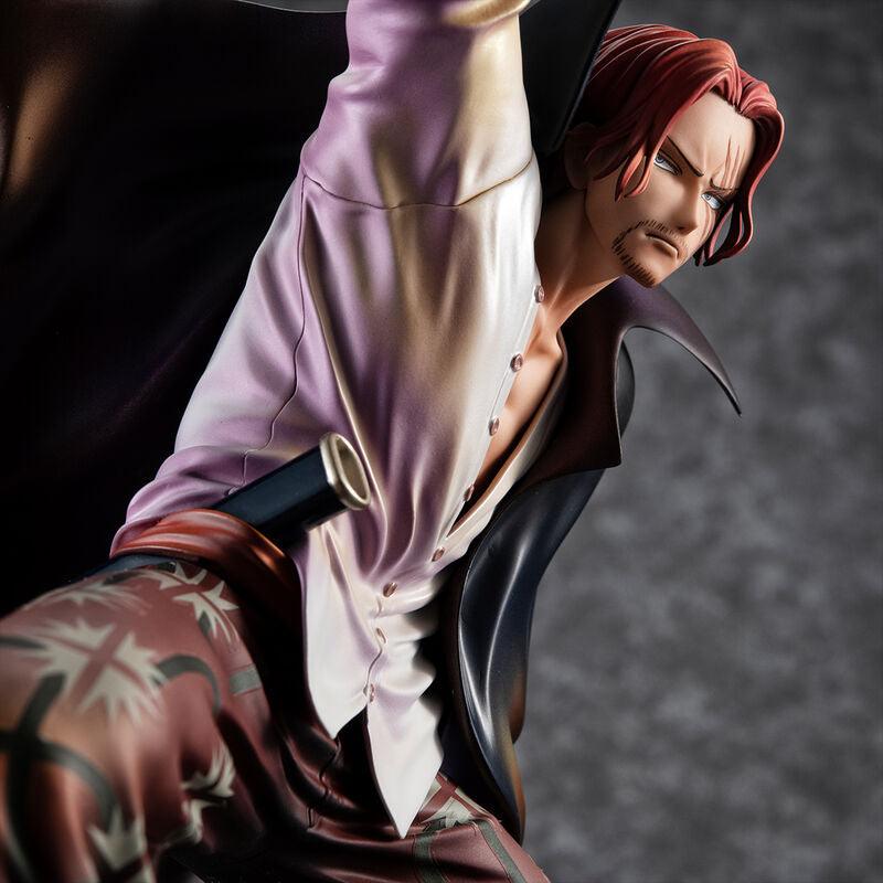 One Piece Portrait of Pirates Playback Memories “Red-haired” Shanks Figure - MegaHouse - Ginga Toys