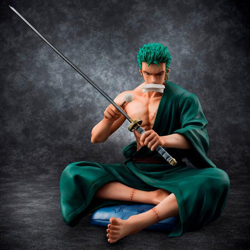 One Piece Portrait of Pirates S.O.C. Roronoa Zoro Figure (Reissue) - Ginga Toys