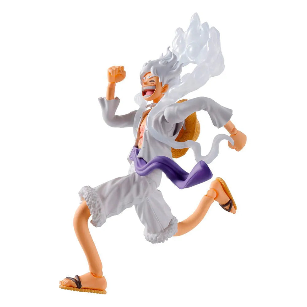 One Piece S.H.Figuarts Monkey D. Luffy (Gear 5) Action Figure - Ginga Toys