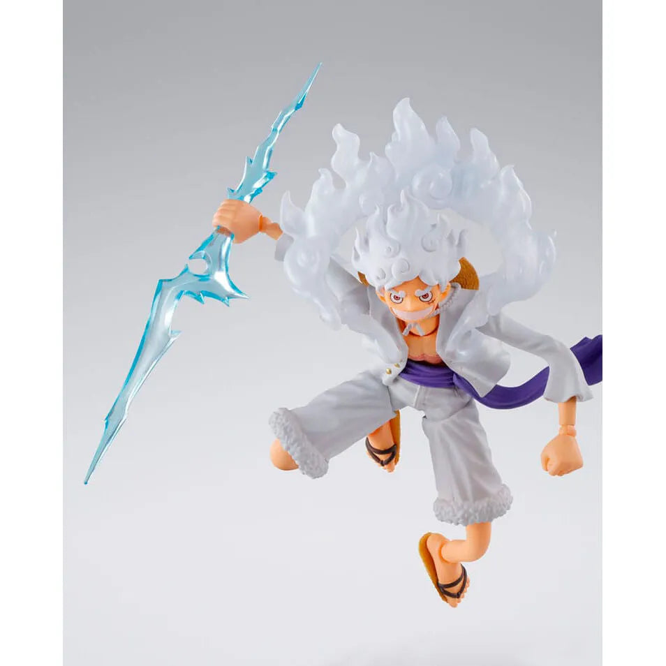 One Piece S.H.Figuarts Monkey D. Luffy (Gear 5) Action Figure - Ginga Toys