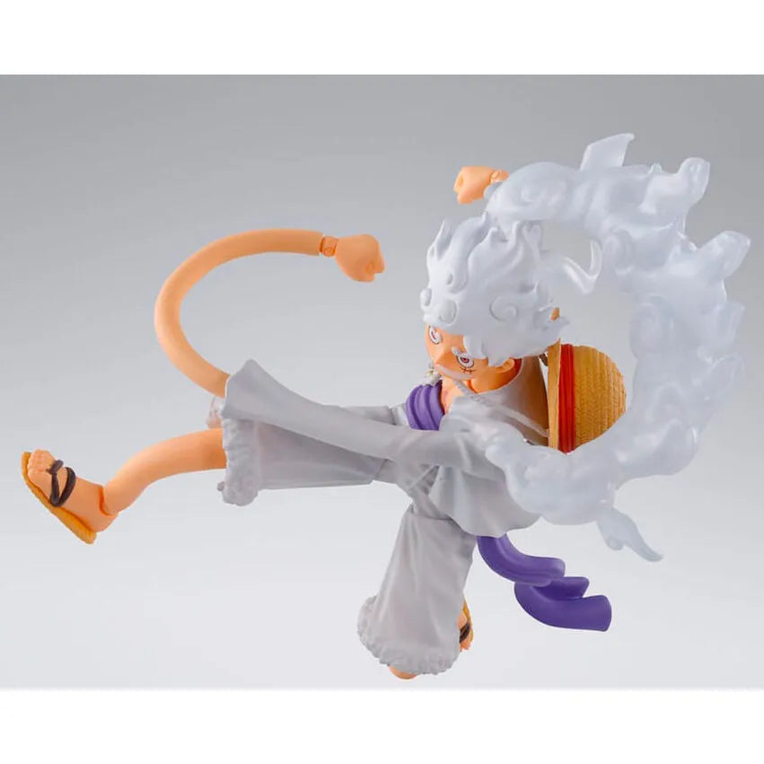 One Piece S.H.Figuarts Monkey D. Luffy (Gear 5) Action Figure - Ginga Toys