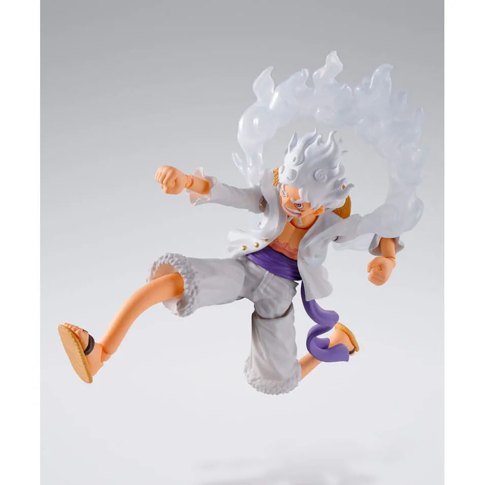 One Piece S.H.Figuarts Monkey D. Luffy (Gear 5) Action Figure - Ginga Toys