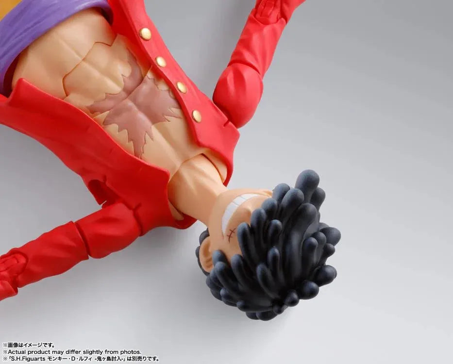 One Piece S.H.Figuarts Monkey D. Luffy (Gear 5) Action Figure - Ginga Toys