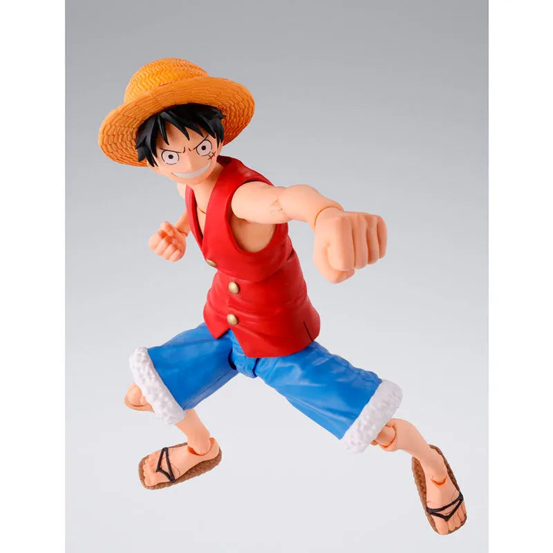 One Piece S.H.Figuarts Monkey D. Luffy (Romance Dawn) Action Figure - Ginga Toys