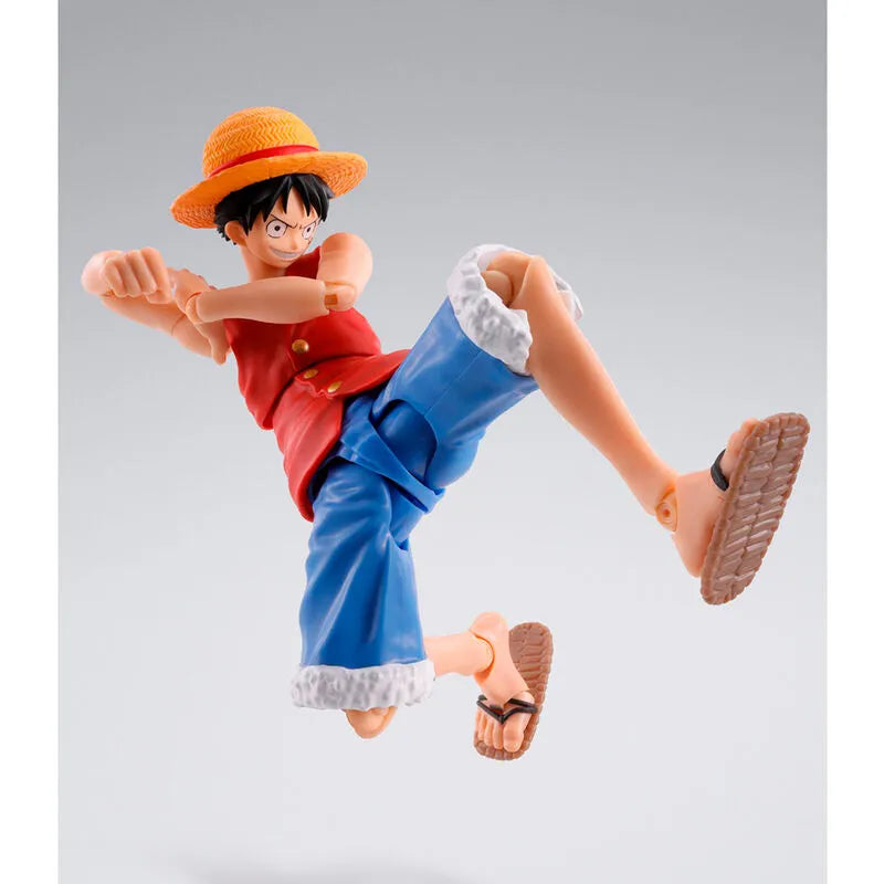 One Piece S.H.Figuarts Monkey D. Luffy (Romance Dawn) Action Figure - Ginga Toys