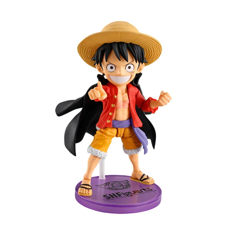 One Piece S.H.Figuarts x World Collectable Figure Monkey D. Luffy Exclusive Action Figure - Ginga Toys