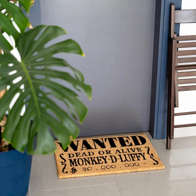 One Piece Wanted Monkey D. Luffy Doormat - Ginga Toys