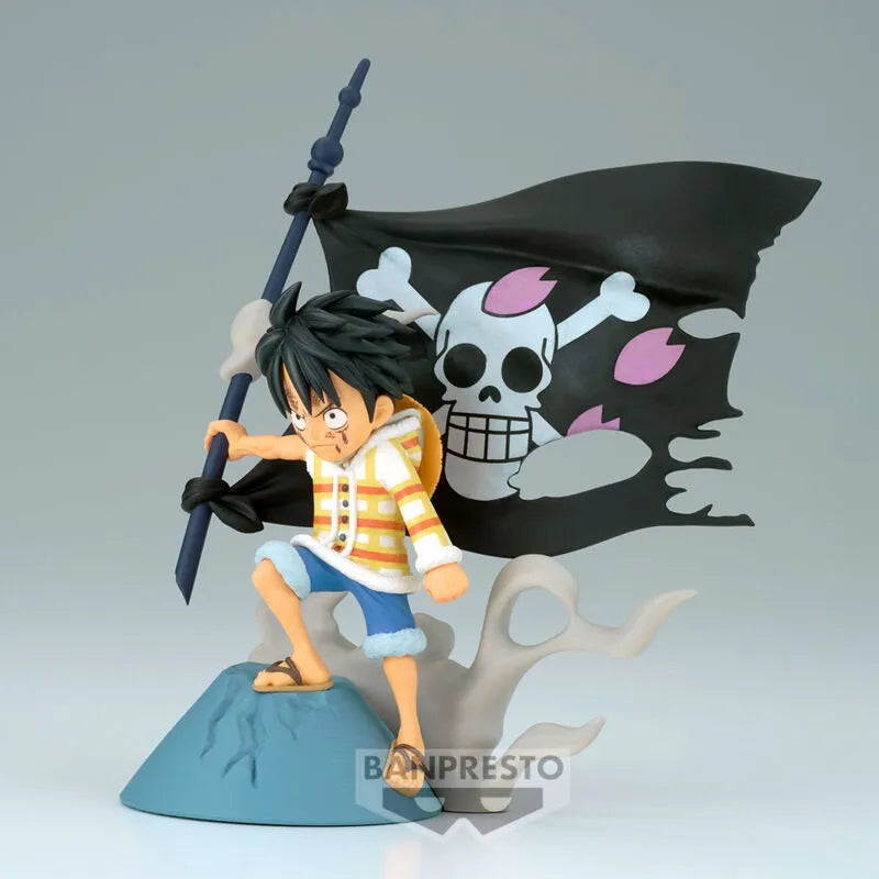 One Piece World Collectable Figure Log Stories Monkey D. Luffy - Ginga Toys