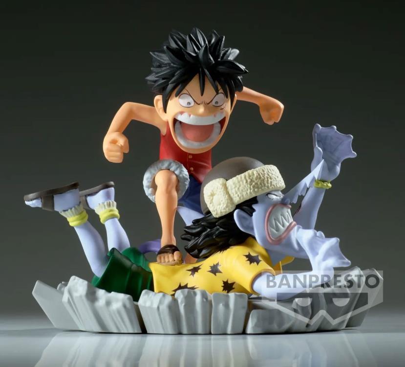 One Piece World Collectable Figure Log Stories Monkey D. Luffy vs. Arlong Figure - Ginga Toys