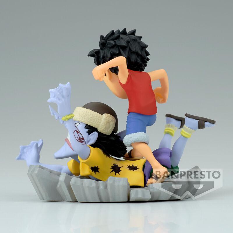 One Piece World Collectable Figure Log Stories Monkey D. Luffy vs. Arlong Figure - Ginga Toys