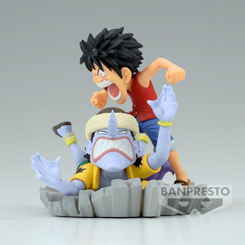 One Piece World Collectable Figure Log Stories Monkey D. Luffy vs. Arlong Figure - Ginga Toys