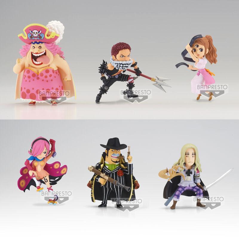 One Piece World Collectable Figure The Great Pirates 100 Landscapes Set of 6 Figures - Banpresto - Ginga Toys