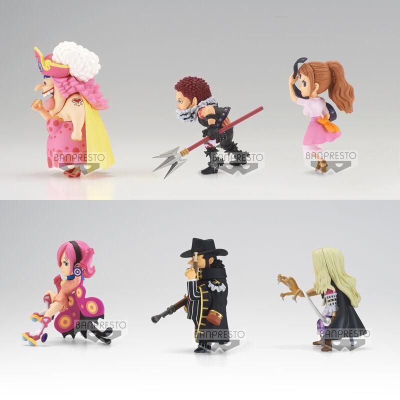 One Piece World Collectable Figure The Great Pirates 100 Landscapes Set of 6 Figures - Banpresto - Ginga Toys