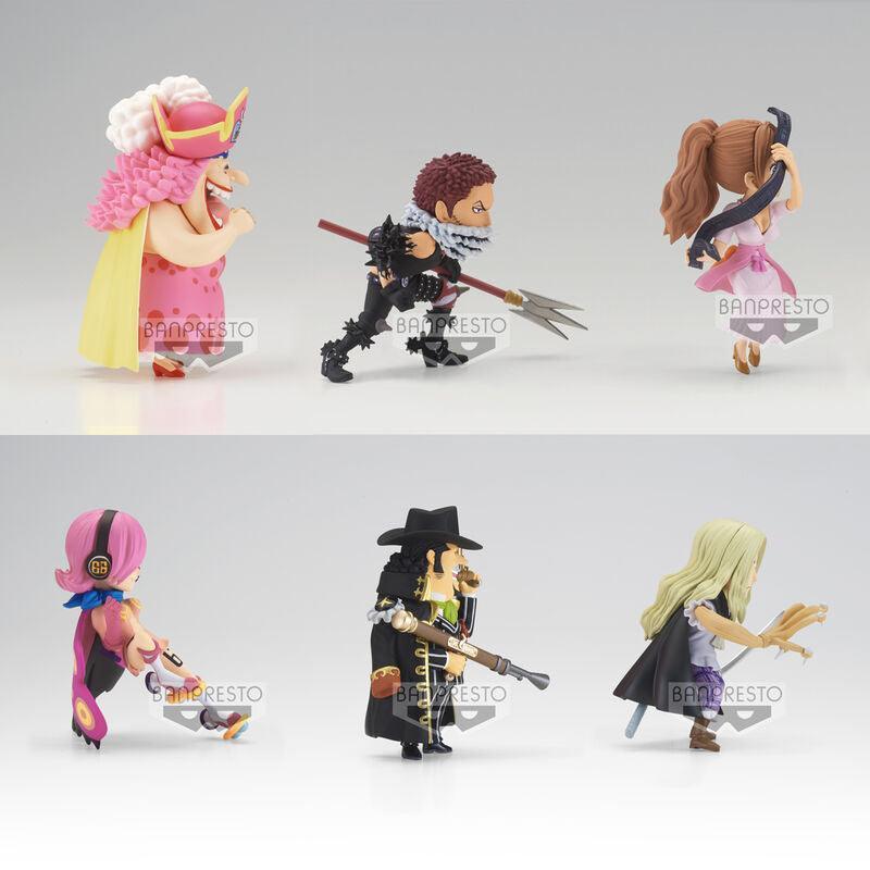 One Piece World Collectable Figure The Great Pirates 100 Landscapes Set of 6 Figures - Banpresto - Ginga Toys