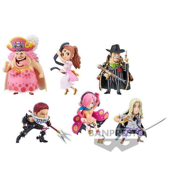 One Piece World Collectable Figure The Great Pirates 100 Landscapes Set of 6 Figures - Banpresto - Ginga Toys