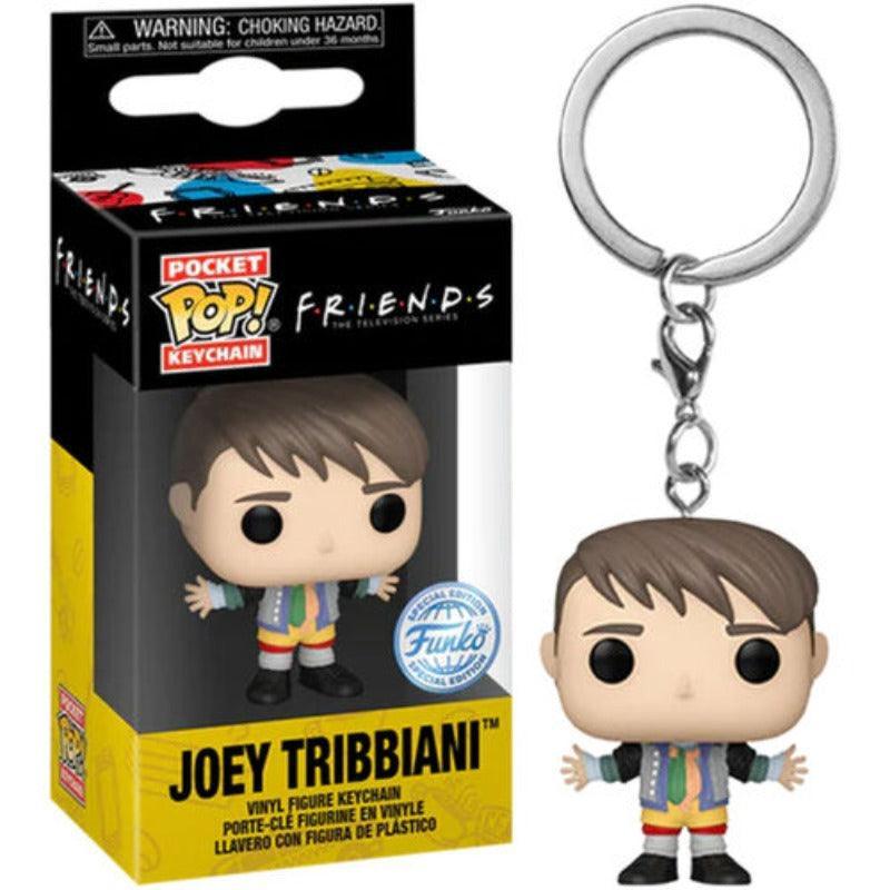 Pocket Pop! Keychain: Friends - Joey Tribbiani Exclusive Vinyl Figure - Funko - Ginga Toys