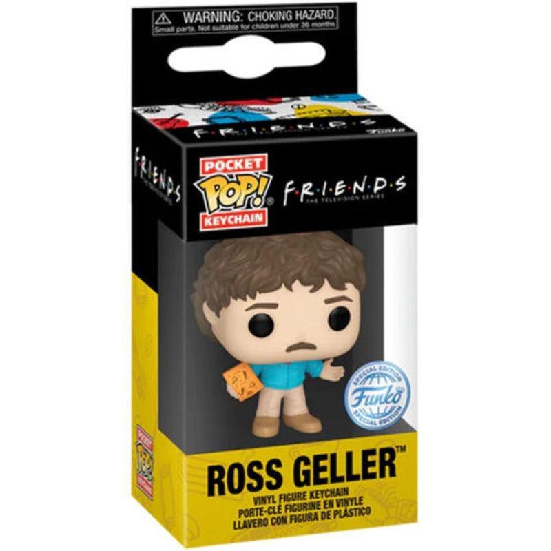 Pocket Pop! Keychain: Friends - Ross Geller Exclusive Vinyl Figure - Funko - Ginga Toys