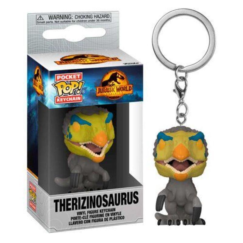 Funko Pocket Pop! Keychain: Jurassic World Dominion - Therizinosaurus Figure - Funko - Ginga Toys