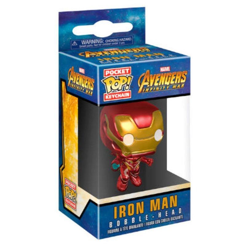 Pocket Pop! Keychain: Marvel Avengers Infinity War Iron Man Vinyl Figure - Funko - Ginga Toys