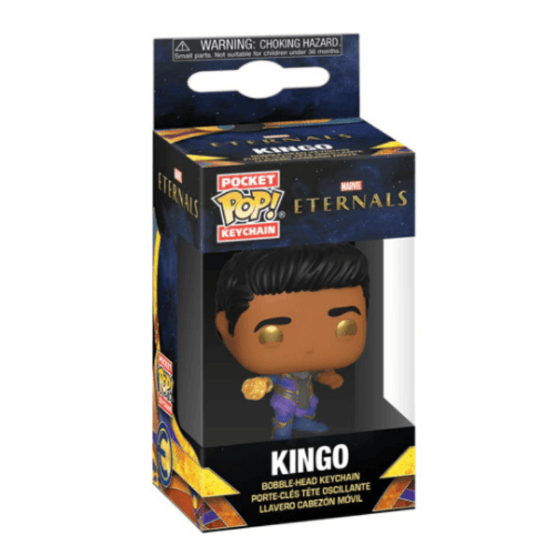 Funko Pocket Pop! Keychain: Marvel Eternals - Kingo Vinyl Figure - Funko - Ginga Toys