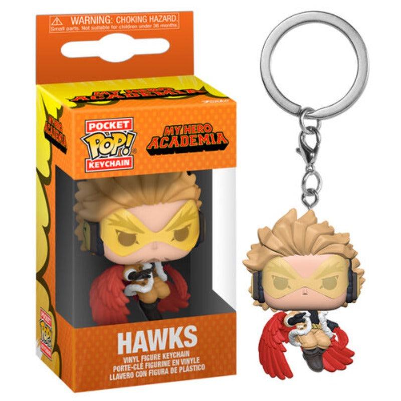 Pocket Pop! Keychain: My Hero Academia - Hawks Vinyl Figure - Funko - Ginga Toys