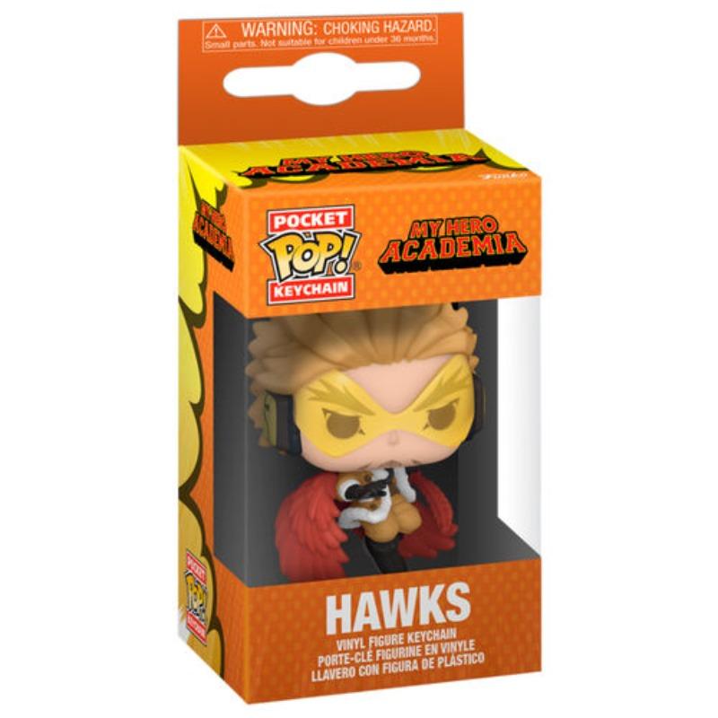 Pocket Pop! Keychain: My Hero Academia - Hawks Vinyl Figure - Funko - Ginga Toys